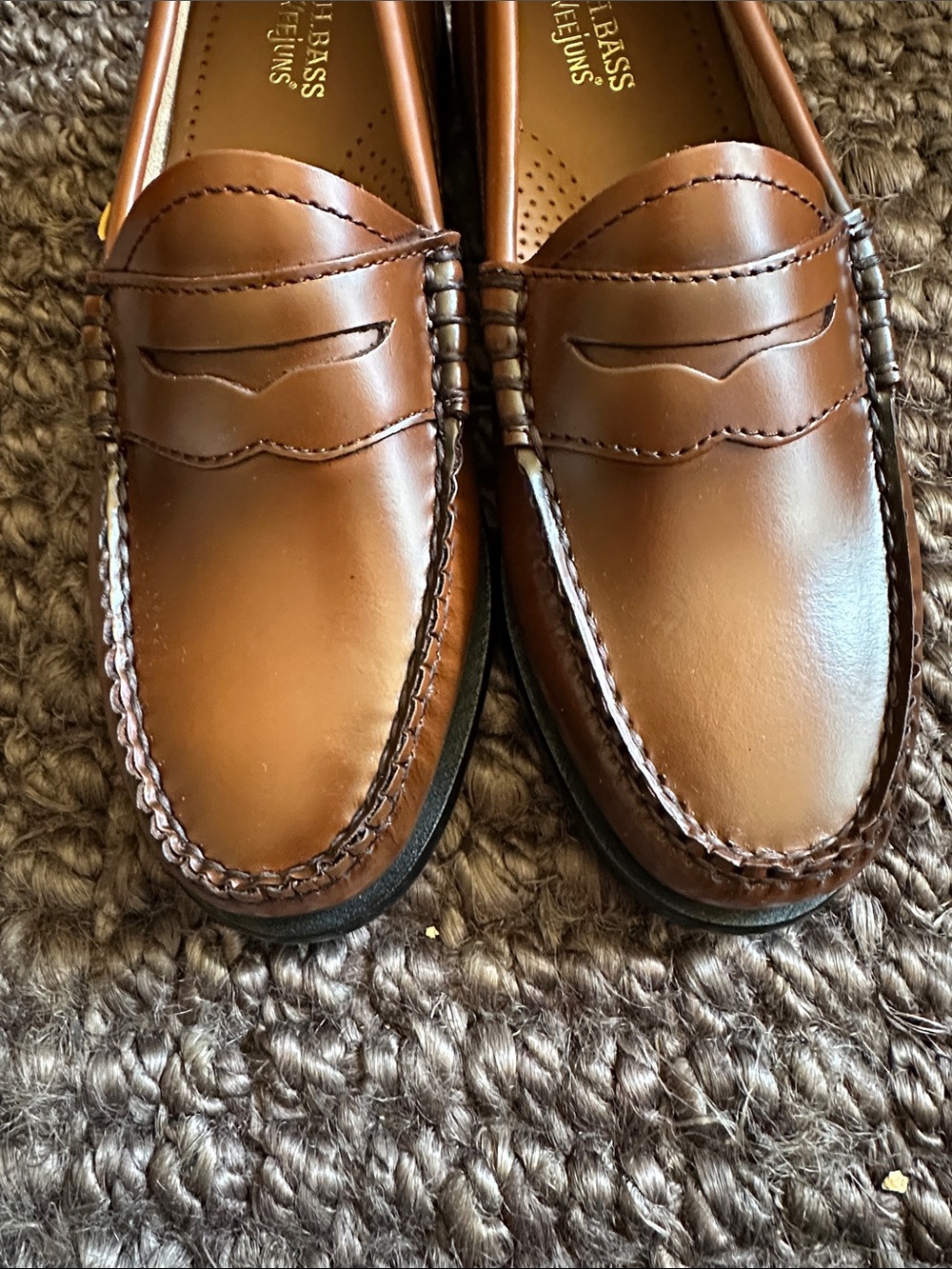 G.H. Bass Whitney Loafer in Cognac - Picture 3 of 8